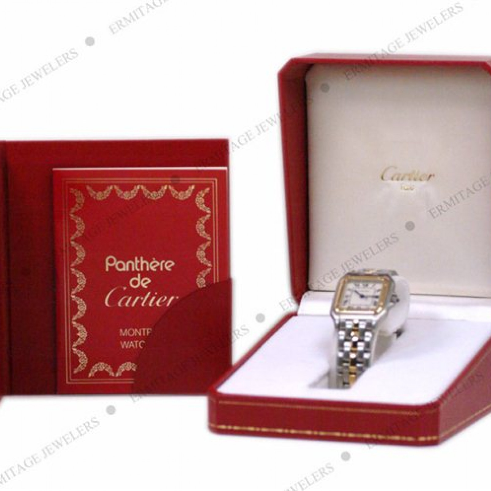 Cartier Tank Panthere 8299 Gold & Steel